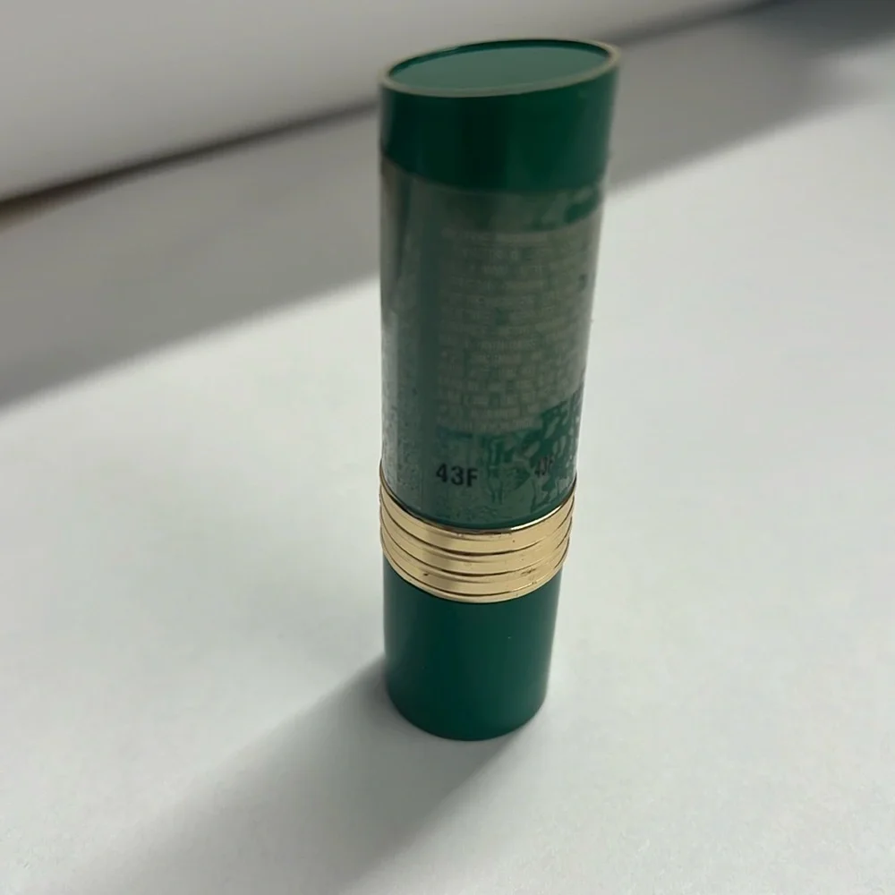 Revlon Woodsy Wine 43 Discontinued ORIGINAL Green Tube Lipstick - New Unused